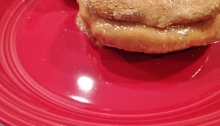 Vegan and Gluten-Free Gingerbread Cookie Sandwich
