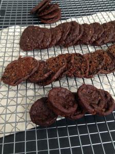 Vegan and Gluten-Free Mint Chocolate Zucchini Cookies