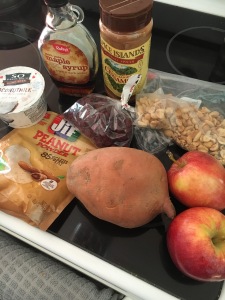 Vegan and Gluten-Free Spiralized Sweet Potato and Apple Salad